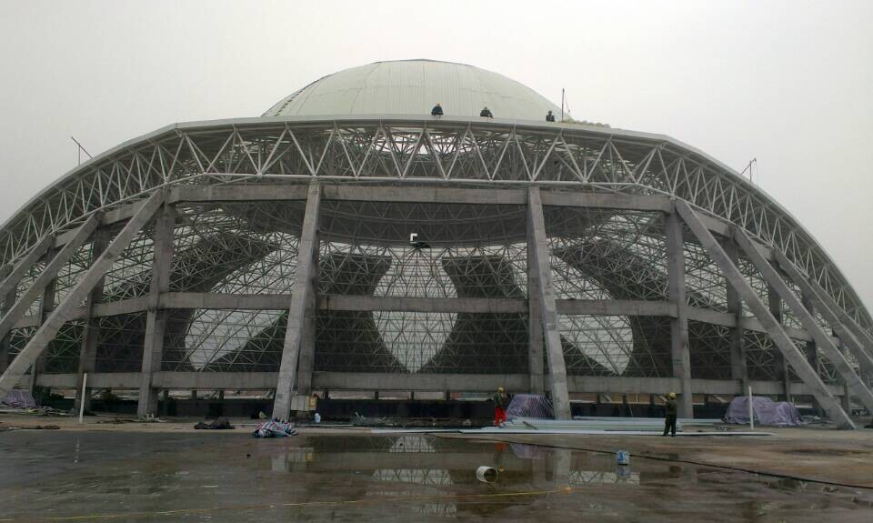 宣城温泉馆网架工程